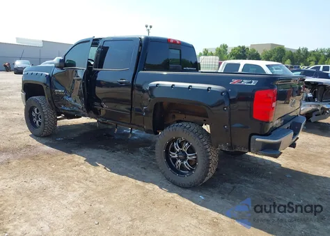 2015 Chevrolet Silverado 1500 2Lt из США, поврежденный, VIN 3GCUKREC1FG469864